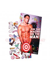 Pin The Macho On The Man Game