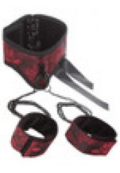 Red Room of Pain Posture Collar With Cuffs